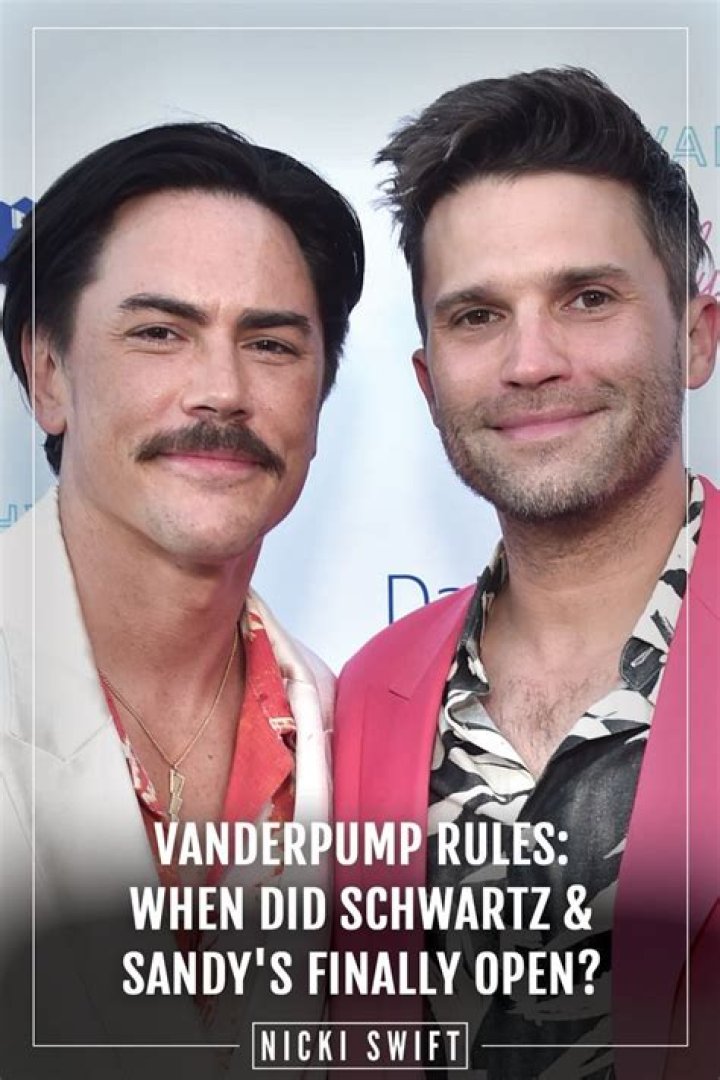 Did Schwartz and Sandy's From 'Vanderpump Rules' Open Yet?