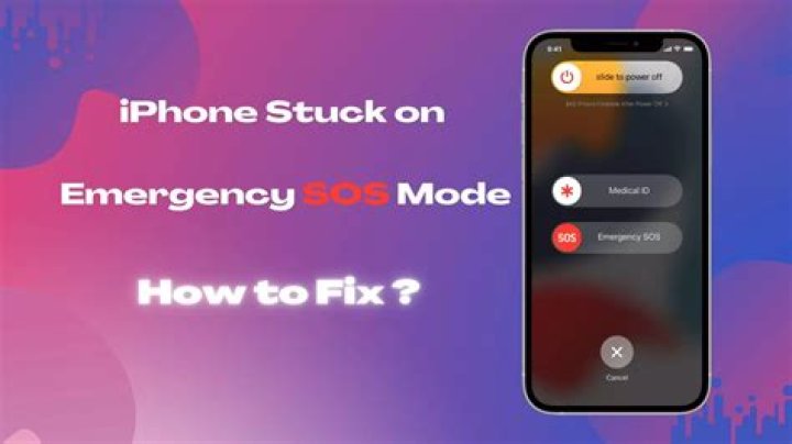 Is Your iPhone Stuck in in Emergency SOS Mode? Here's How to Turn It Off
