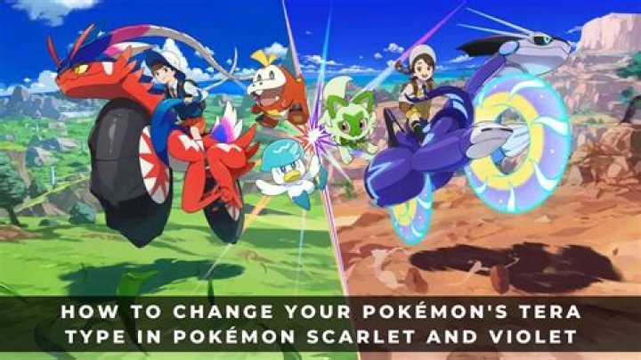 It's Easy to Change Your Pokmon's Tera Type in 'Scarlet' and 'Violet'