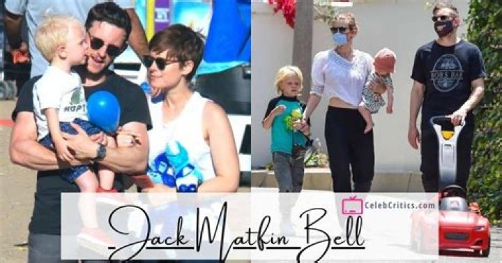 Jack Matfin Bell, The Son Of Jamie Bell And Evan Rachal Wood