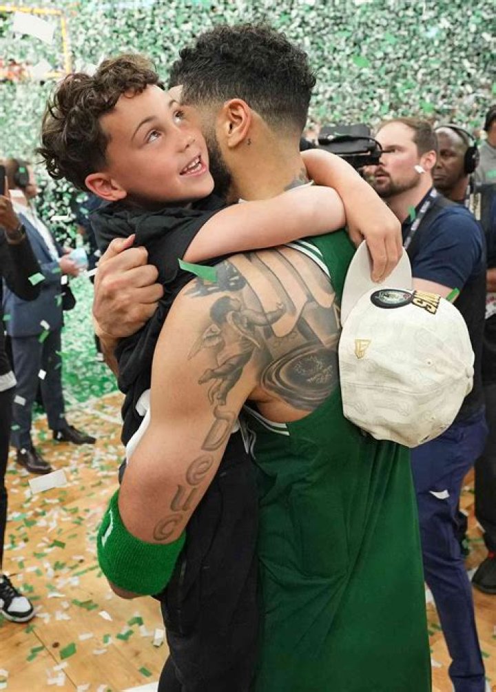 Jayson Tatum Showers Love On Son Deuce