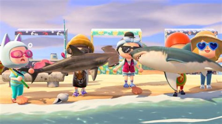 June Is Shark Season on 'Animal Crossing' Here Are All the New Fish and Bugs Coming