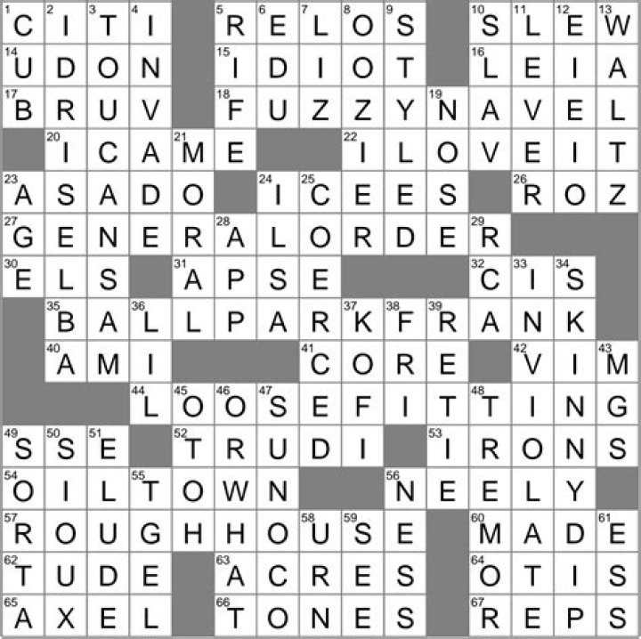LA Times And don't forget ... Crossword Clue Answers with 4 letters ·