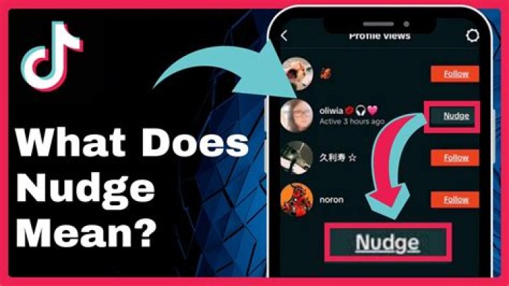 People Are Freaking out About the New "Nudge" Button on TikTok Here's Why