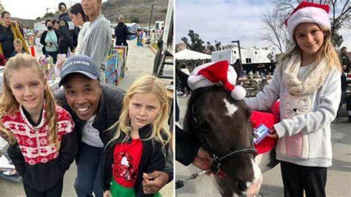 Sugar Ray Leonard, L.A. Deputies Hold Epic Xmas Party For Kids, Gifts |