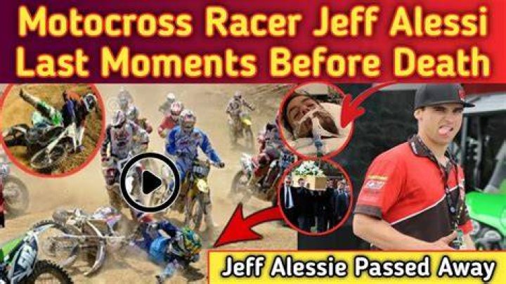 Supercross racer, Jeff Alessi dies at age 34, heart attack claim explored ·