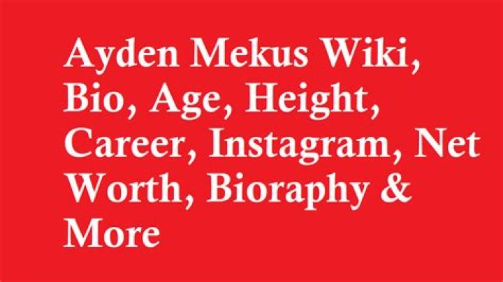 Wiki, Bio, Age, Height, Career ·