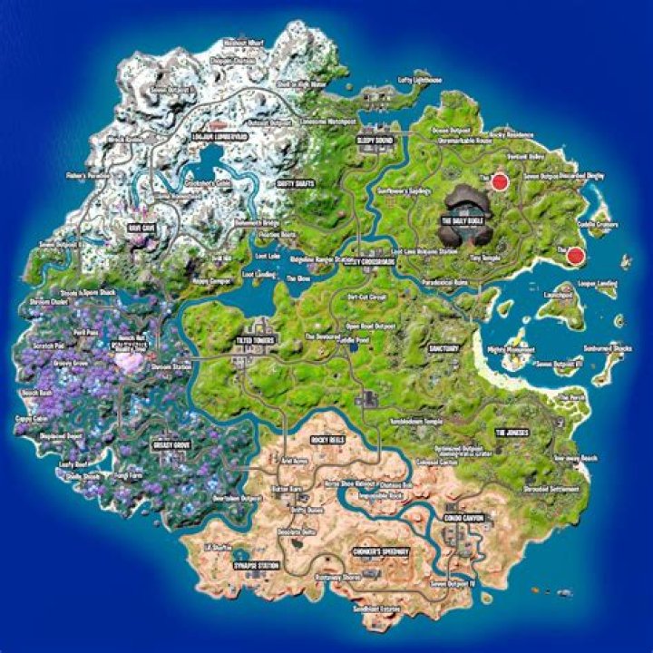 You Need to Find Two Durrrburger Relics for The Ruins in 'Fortnite' Here's How to Find Them